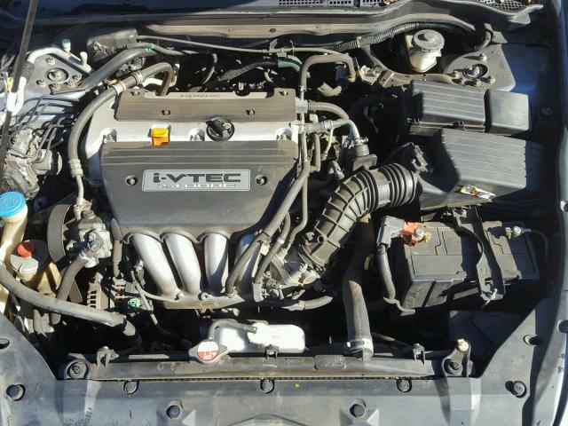 1HGCM56887A191538 - 2007 HONDA ACCORD EX BLUE photo 7