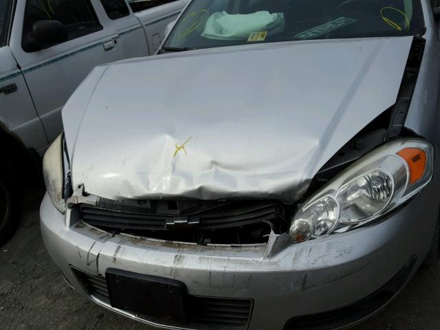 2G1WB5EN6A1156533 - 2010 CHEVROLET IMPALA LT SILVER photo 9