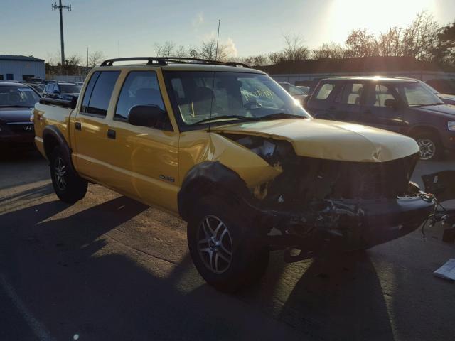 1GCDT13X64K108205 - 2004 CHEVROLET S TRUCK S1 YELLOW photo 1