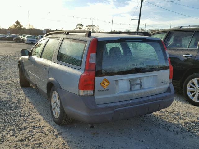 YV1SZ59H141156675 - 2004 VOLVO XC70 GREEN photo 3