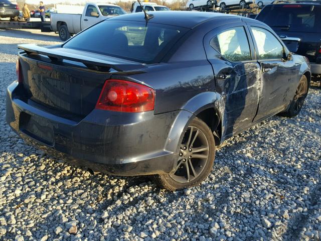 1B3BD1FG3BN593836 - 2011 DODGE AVENGER MA BLACK photo 4