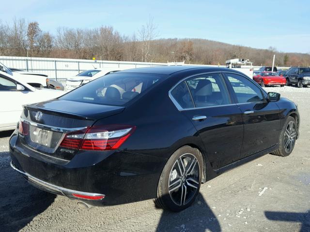 1HGCR2F56HA230473 - 2017 HONDA ACCORD SPO BLACK photo 4