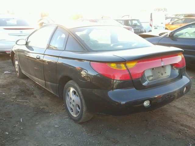 1G8ZY14792Z208433 - 2002 SATURN SC2 BLACK photo 3