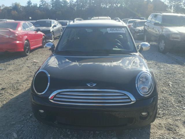 WMWML3C51ATX37996 - 2010 MINI COOPER CLU BLACK photo 9