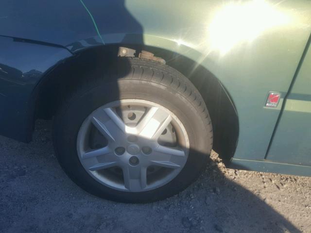 1G8AJ55F37Z189285 - 2007 SATURN ION LEVEL GREEN photo 9