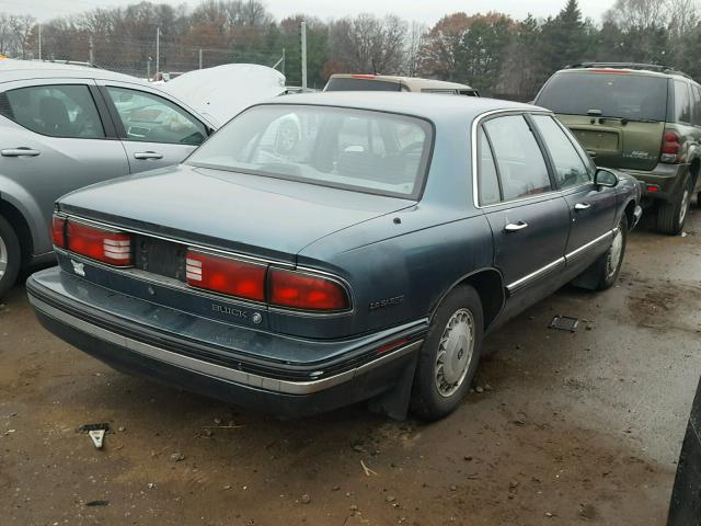 1G4HP52L9SH511841 - 1995 BUICK LESABRE CU BLUE photo 4