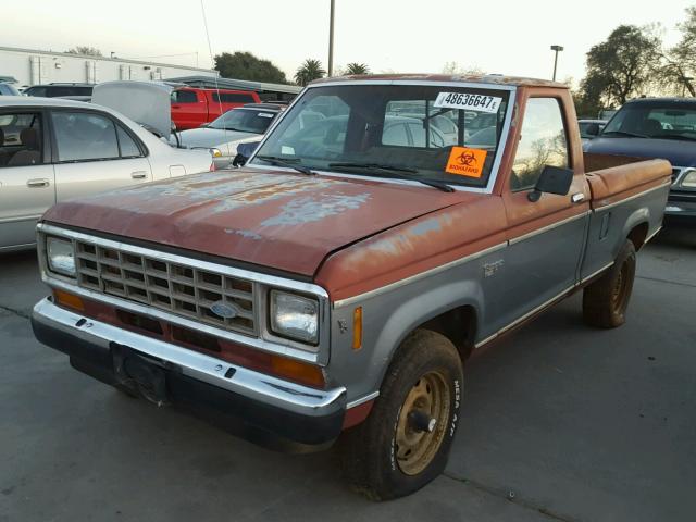 1FTCR11T3GUC08491 - 1986 FORD RANGER TWO TONE photo 2