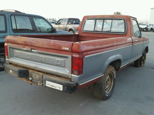 1FTCR11T3GUC08491 - 1986 FORD RANGER TWO TONE photo 4