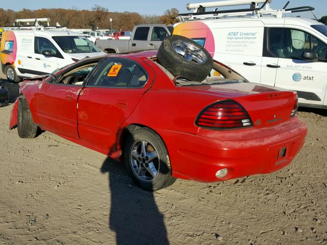 1G2NF52E94M611769 - 2004 PONTIAC GRAND AM S წითელი ფოტო 3