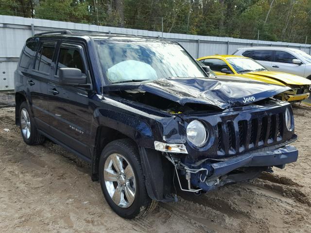 1C4NJPFB1ED744713 - 2014 JEEP PATRIOT LA BLUE photo 1