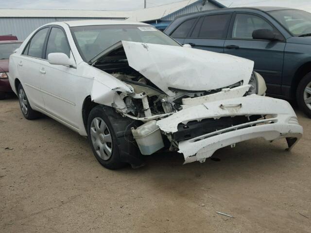 4T1BE32KX4U263391 - 2004 TOYOTA CAMRY LE WHITE photo 1
