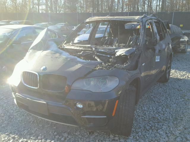 N0V1N48637047 - 2012 BMW X5 XDRIVE3 BLACK photo 2