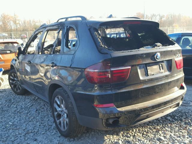 N0V1N48637047 - 2012 BMW X5 XDRIVE3 BLACK photo 3