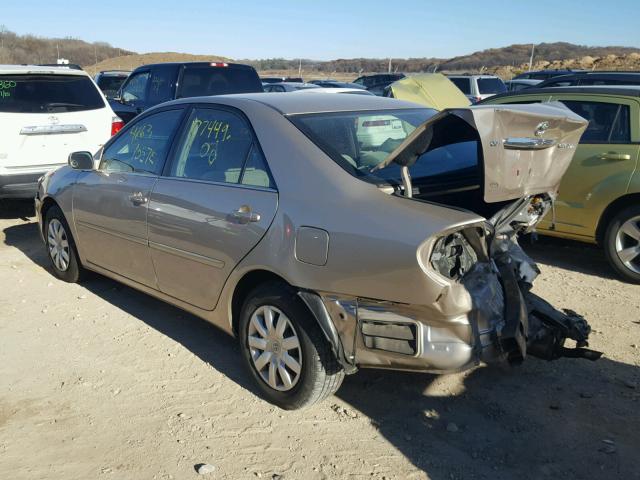 4T1BE32K55U553345 - 2005 TOYOTA CAMRY LE TAN photo 3