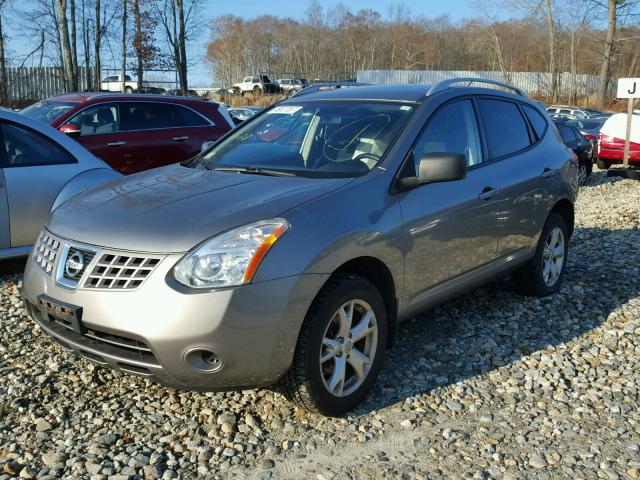 JN8AS58V08W146147 - 2008 NISSAN ROGUE S GRAY photo 2