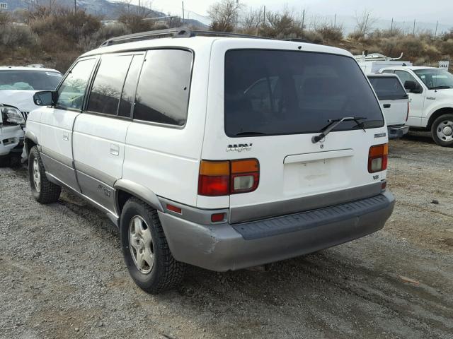 JM3LV5233W0832225 - 1998 MAZDA MPV WAGON WHITE photo 3