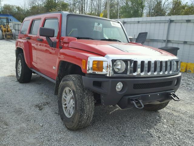 5GTMNGEE4A8121707 - 2010 HUMMER H3 RED photo 1