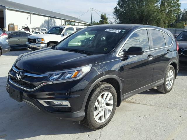 3CZRM3H57FG703624 - 2015 HONDA CR-V EX შავი ფოტო 2