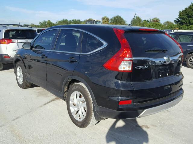 3CZRM3H57FG703624 - 2015 HONDA CR-V EX შავი ფოტო 3