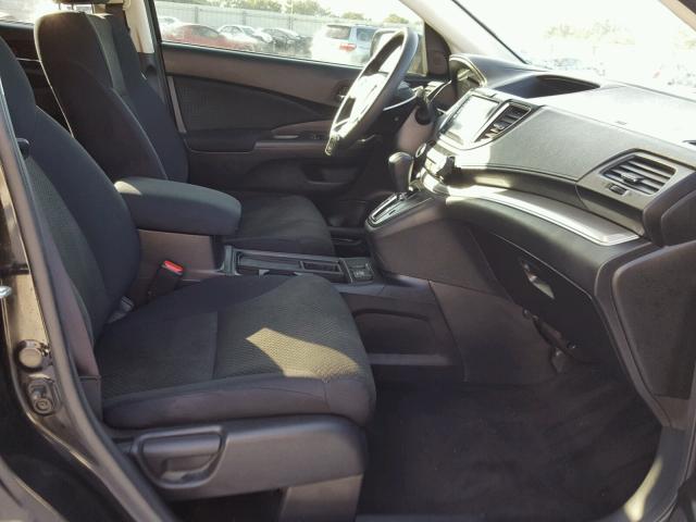 3CZRM3H57FG703624 - 2015 HONDA CR-V EX შავი ფოტო 5