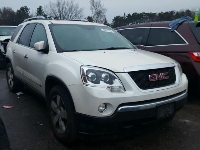 1GKEV33DX9J184446 - 2009 GMC ACADIA SLT თეთრი ფოტო 1