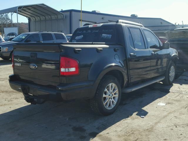 1FMEU33KX7UA02135 - 2007 FORD EXPLORER S BLACK photo 4