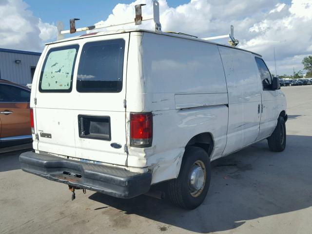 1FTSE34L46HA21590 - 2006 FORD ECONOLINE WHITE photo 4