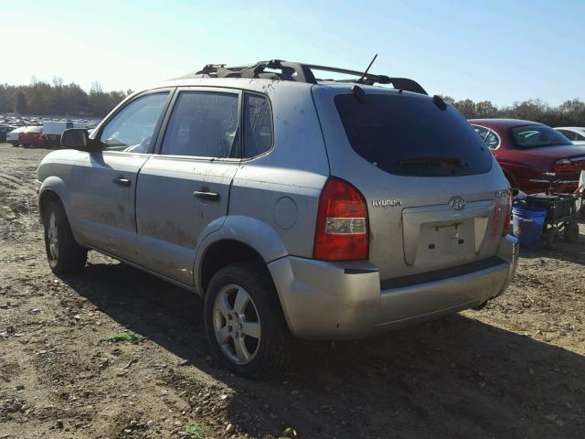 KM8JM12B96U470831 - 2006 HYUNDAI TUCSON GL GRAY photo 3