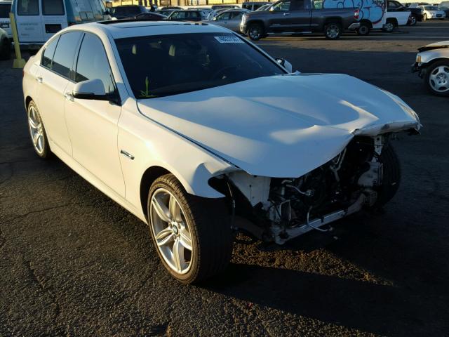 WBA5B3C58FD544401 - 2015 BMW 535 XI Ақ фото 1