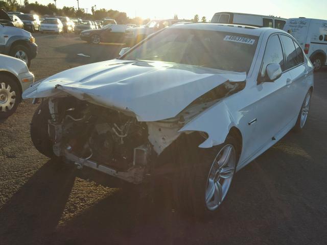 WBA5B3C58FD544401 - 2015 BMW 535 XI WHITE photo 2