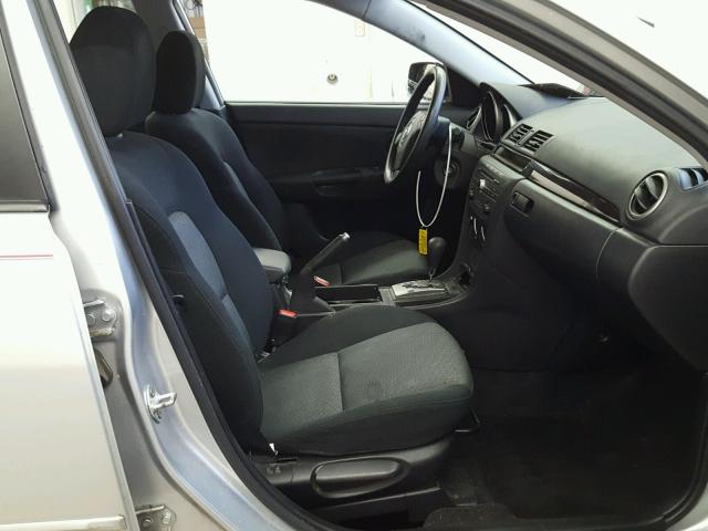 JM1BK12G771731600 - 2007 MAZDA 3 I SILVER photo 5