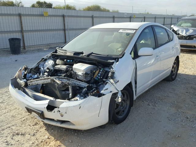 JTDKB20U193517787 - 2009 TOYOTA PRIUS WHITE photo 2