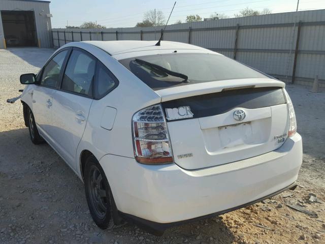 JTDKB20U193517787 - 2009 TOYOTA PRIUS WHITE photo 3