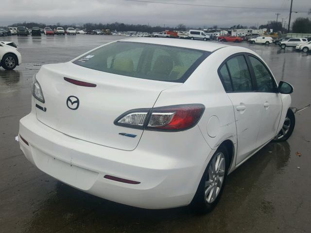 JM1BL1V72C1665511 - 2012 MAZDA 3 I WHITE photo 4