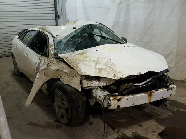 1G2ZG57B384222581 - 2008 PONTIAC G6 BASE WHITE photo 1