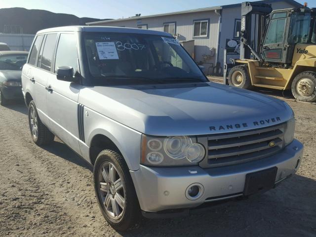 SALME15476A198334 - 2006 LAND ROVER RANGE ROVE SILVER photo 1