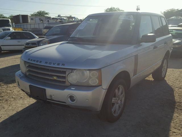 SALME15476A198334 - 2006 LAND ROVER RANGE ROVE SILVER photo 2