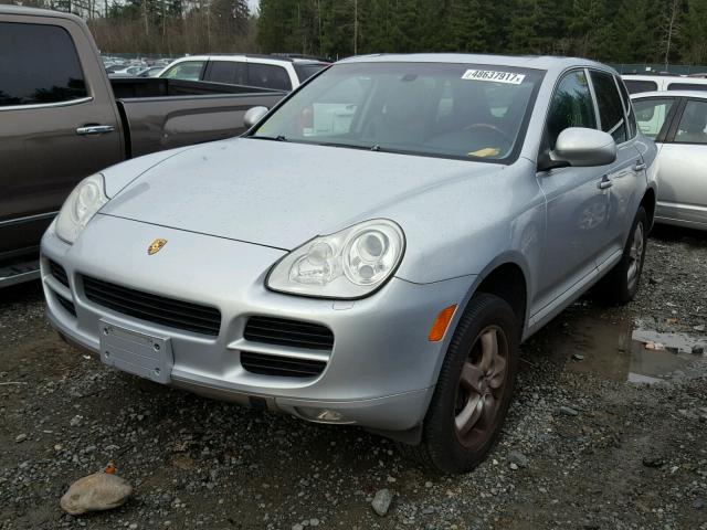 WP1AB29P46LA61674 - 2006 PORSCHE CAYENNE S SILVER photo 2