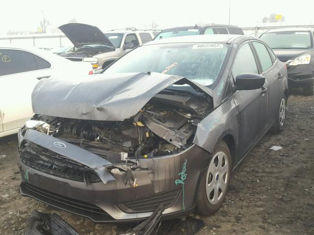 1FADP3E23GL230624 - 2016 FORD FOCUS S GRAY photo 2