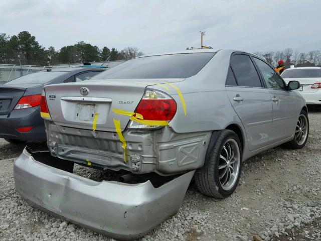 4T1BE32K66U679408 - 2006 TOYOTA CAMRY LE SILVER photo 4