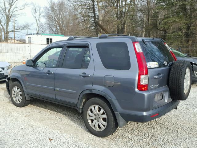 JHLRD78935C053596 - 2005 HONDA CR-V SE GRAY photo 3