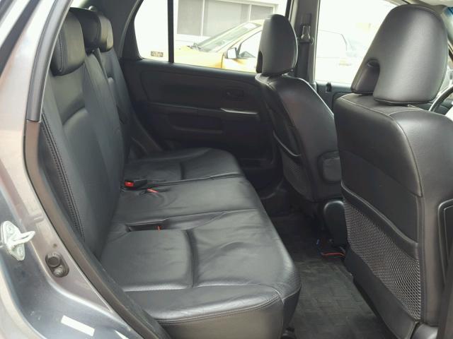 JHLRD78935C053596 - 2005 HONDA CR-V SE GRAY photo 6