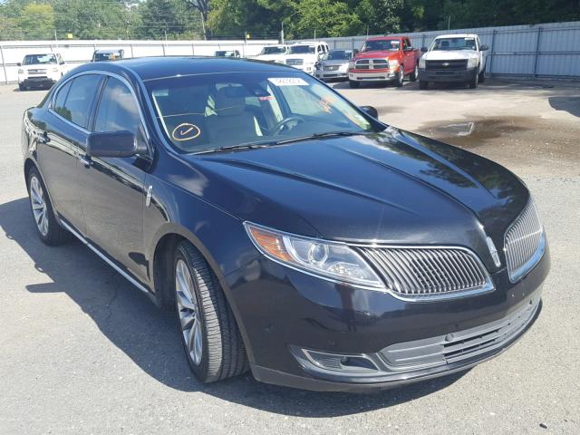1LNHL9DK3DG604841 - 2013 LINCOLN MKS BLACK photo 1