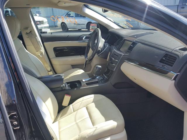 1LNHL9DK3DG604841 - 2013 LINCOLN MKS BLACK photo 5