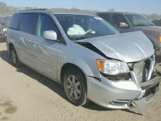 2C4RC1BG4CR133739 - 2012 CHRYSLER TOWN & COU SILVER photo 1