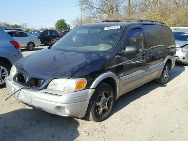 1GMDX03E0YD288395 - 2000 PONTIAC MONTANA BLUE photo 2