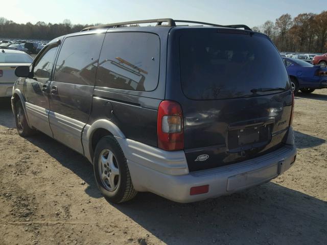 1GMDX03E0YD288395 - 2000 PONTIAC MONTANA BLUE photo 3