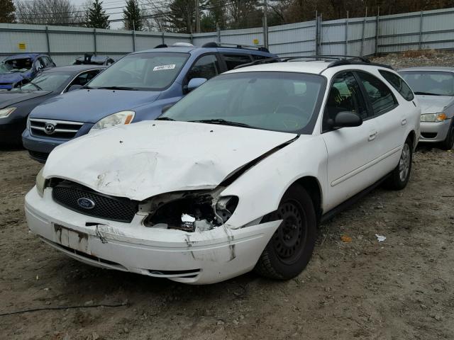 1FAFP58294A165284 - 2004 FORD TAURUS SE WHITE photo 2