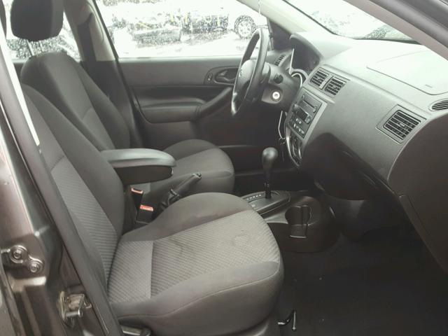 1FAHP37N47W339696 - 2007 FORD FOCUS ZX5 GRAY photo 5