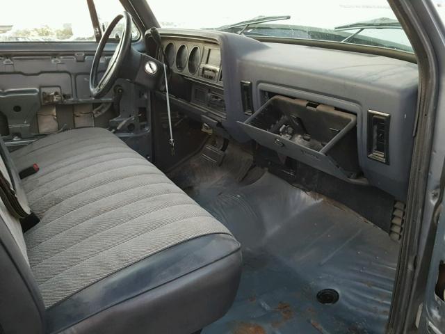 1B7HE16Y0MS228436 - 1991 DODGE D-SERIES D BLUE photo 5